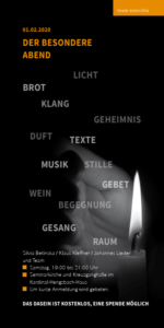 Der Besondere Abend am 1.2.2020